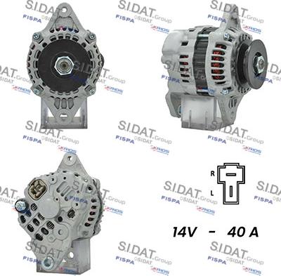 Fispa A12MH0592A2 - Alternator www.molydon.hr