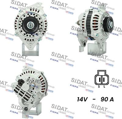 Fispa A12MH0660A2 - Alternator www.molydon.hr