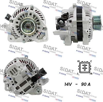 Fispa A12MH0625A2 - Alternator www.molydon.hr