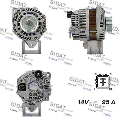 Fispa A12MH0626A2 - Alternator www.molydon.hr