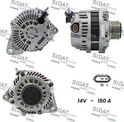 Fispa A12MH0093A2 - Alternator www.molydon.hr