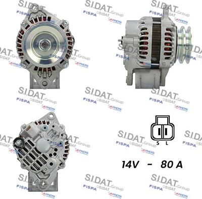 Fispa A12MH0164A2 - Alternator www.molydon.hr