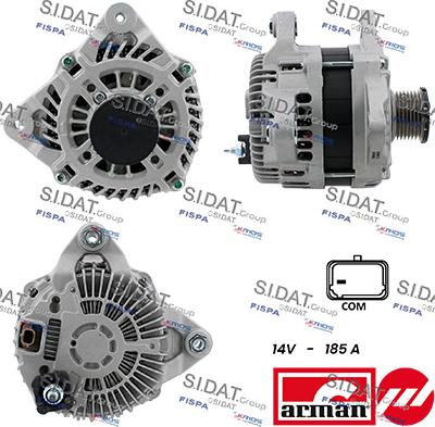 Fispa A12MH0172AS - Alternator www.molydon.hr