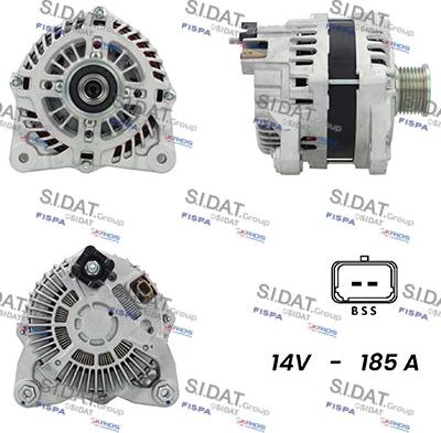 Fispa A12MH0281A2 - Alternator www.molydon.hr