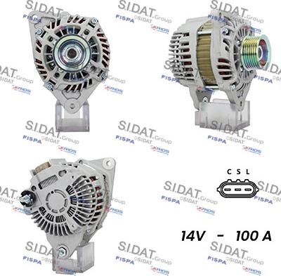 Fispa A12MH0700A2 - Alternator www.molydon.hr