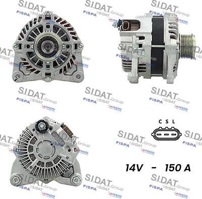 Fispa A12MH0701 - Alternator www.molydon.hr