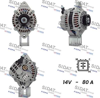 Fispa A12MH0713A2 - Alternator www.molydon.hr