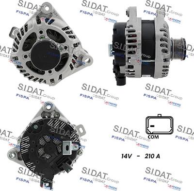 Fispa A12MH1425A2 - Alternator www.molydon.hr