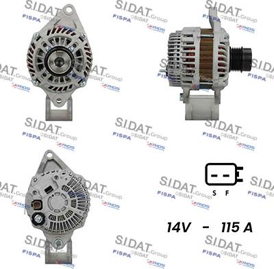 Fispa A12MH1106A2 - Alternator www.molydon.hr