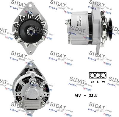 Fispa A12ML0595 - Alternator www.molydon.hr