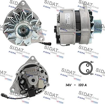 Fispa A12ML0100 - Alternator www.molydon.hr