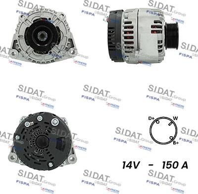 Fispa A12ML0337A2 - Alternator www.molydon.hr