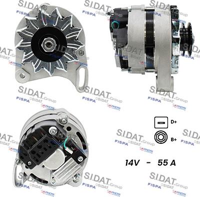 Fispa A12ML0265A2 - Alternator www.molydon.hr