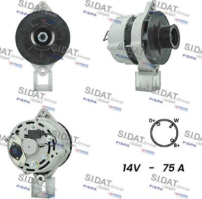 Fispa A12ML1055A2 - Alternator www.molydon.hr