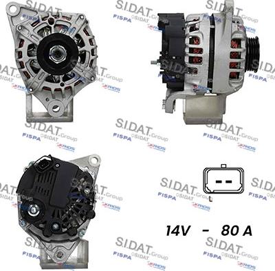 Fispa A12VA0477A2 - Alternator www.molydon.hr