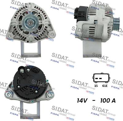 Fispa A12VA0506A2 - Alternator www.molydon.hr