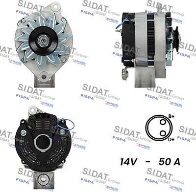 Fispa A12VA0519A2 - Alternator www.molydon.hr