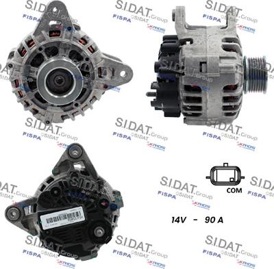 Fispa A12VA0581 - Alternator www.molydon.hr