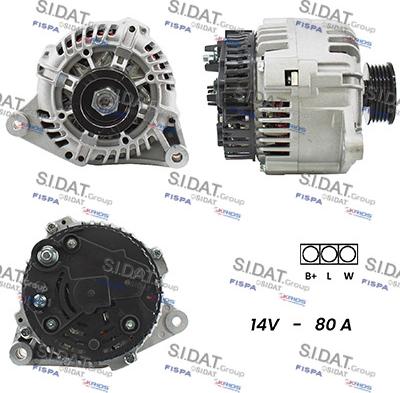 Fispa A12VA0520A2 - Alternator www.molydon.hr