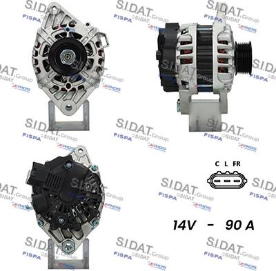 Fispa A12VA0672 - Alternator www.molydon.hr