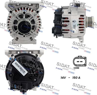 Fispa A12VA0040 - Alternator www.molydon.hr