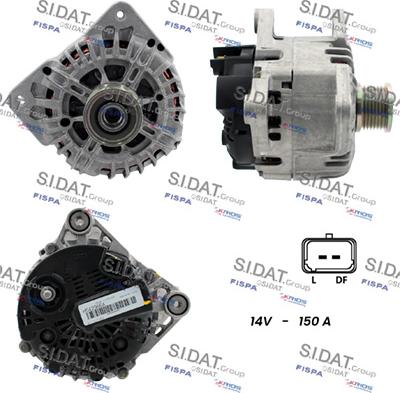 Fispa A12VA0008 - Alternator www.molydon.hr