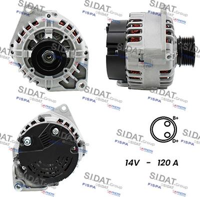 Fispa A12VA0017A2 - Alternator www.molydon.hr