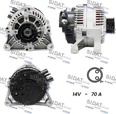 Fispa A12VA0075A2 - Alternator www.molydon.hr