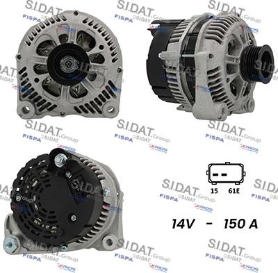 Fispa A12VA0136A2 - Alternator www.molydon.hr