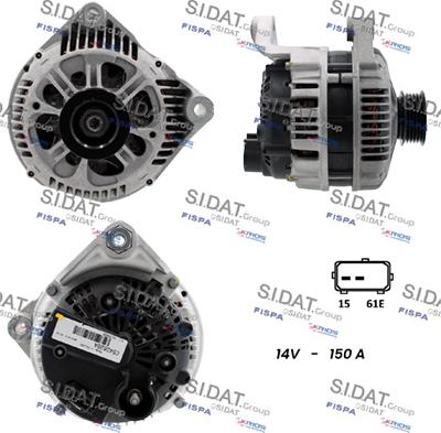 Fispa A12VA0136 - Alternator www.molydon.hr