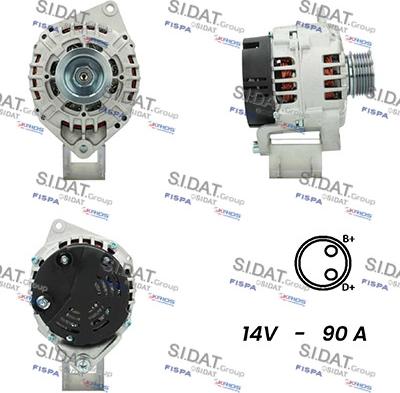 Fispa A12VA0807 - Alternator www.molydon.hr