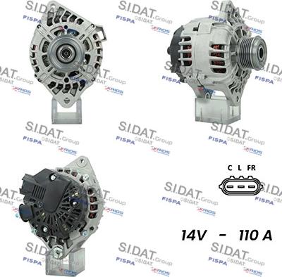 Fispa A12VA0824A2 - Alternator www.molydon.hr