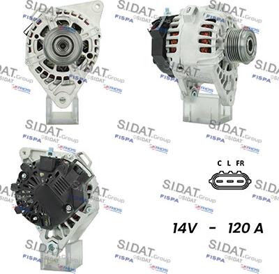 Fispa A12VA0821 - Alternator www.molydon.hr