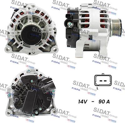 Fispa A12VA0391A2 - Alternator www.molydon.hr