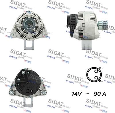 Fispa A12VA0381A2 - Alternator www.molydon.hr