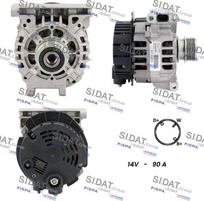 Fispa A12VA0271 - Alternator www.molydon.hr