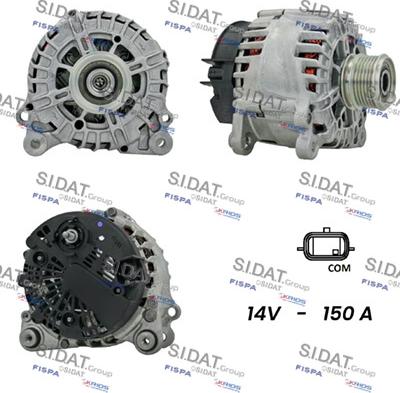 Fispa A12VA0704 - Alternator www.molydon.hr