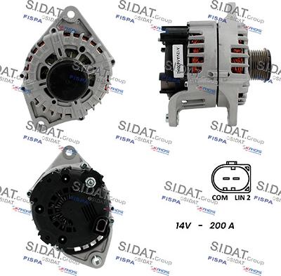 Fispa A12VA1400A2 - Alternator www.molydon.hr