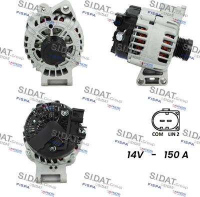 Fispa A12VA1094 - Alternator www.molydon.hr