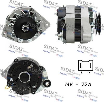 Fispa A12VA1004A2 - Alternator www.molydon.hr