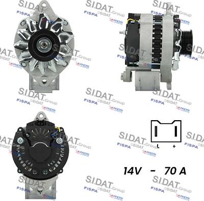 Fispa A12VA1005A2 - Alternator www.molydon.hr