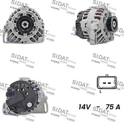 Fispa A12VA1011A2 - Alternator www.molydon.hr