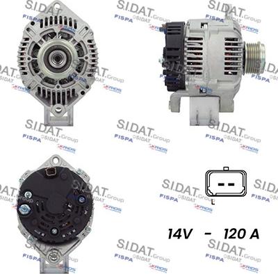 Fispa A12VA1023A2 - Alternator www.molydon.hr