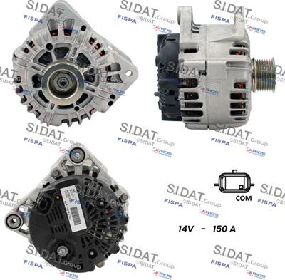 Fispa A12VA1027 - Alternator www.molydon.hr