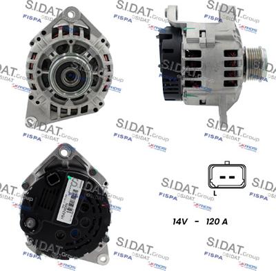 Fispa A12VA1170 - Alternator www.molydon.hr