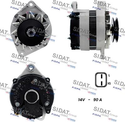 Fispa A12VA1293A2 - Alternator www.molydon.hr