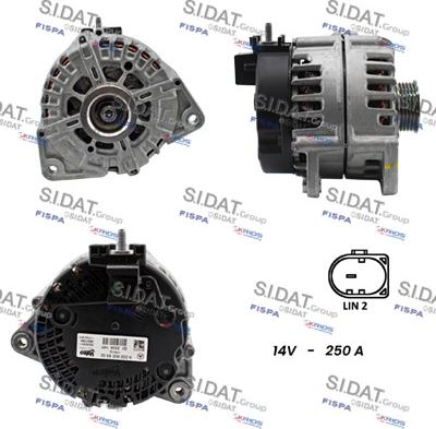 Fispa A12VA1240 - Alternator www.molydon.hr