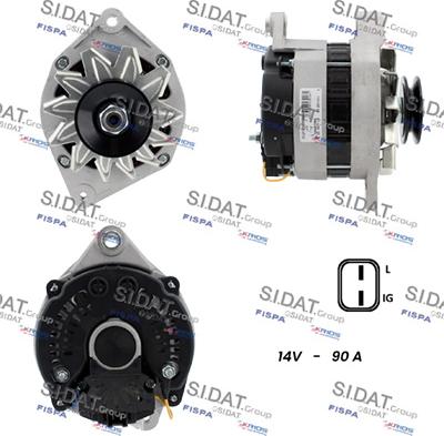 Fispa A12VA1288A2 - Alternator www.molydon.hr