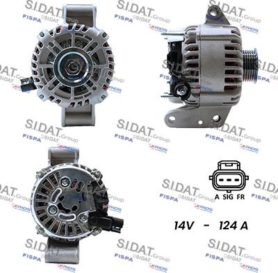 Fispa A12VS0088A2 - Alternator www.molydon.hr