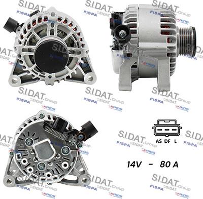 Fispa A12VS0021A2 - Alternator www.molydon.hr